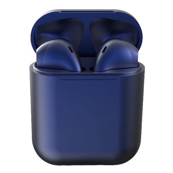 Casti Bluetooth V5.0, compatibile IOS & Android, RLN Electronics™, Docking Station, Wireless, 3D sound, Touch Control, fast charging, Purple Metal